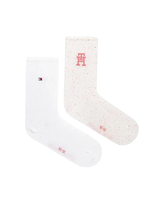 Tommy Hilfiger White Socks