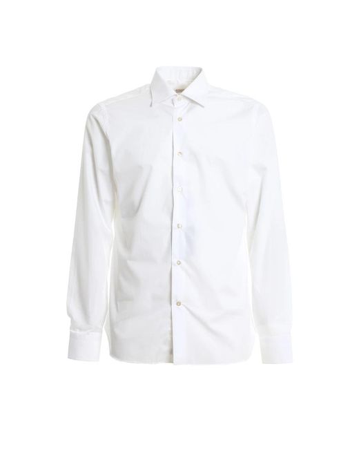 Borriello White Formal Shirts for men