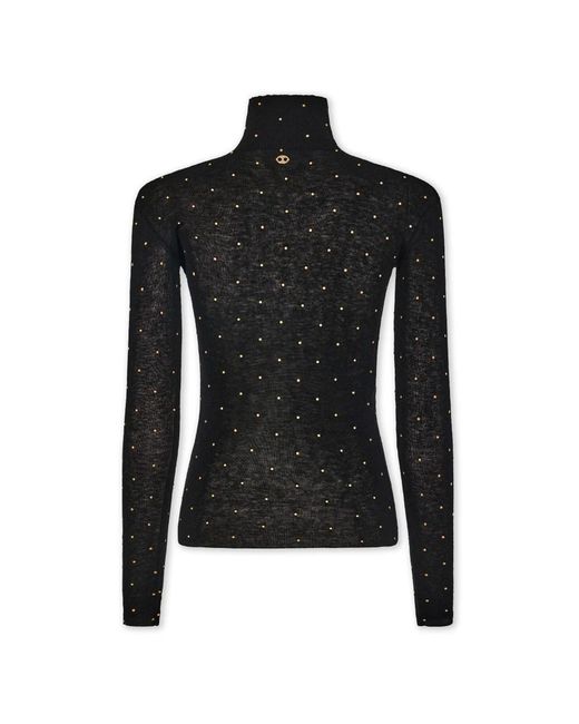 Rabanne Black Turtlenecks