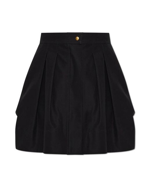 Max Mara Rokken ,Zwart ,Katoen Rok Cafila in het Black