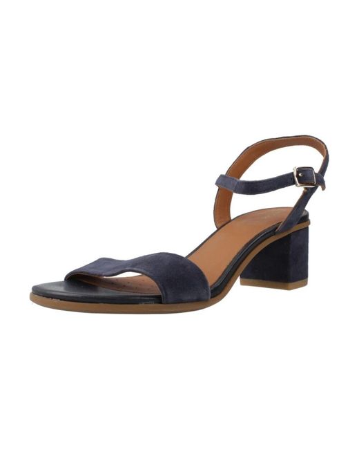 High Heel Sandals Geox de color Blue