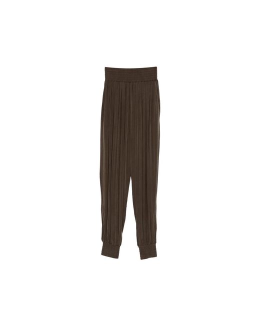 Balmain Brown Tapered Trousers