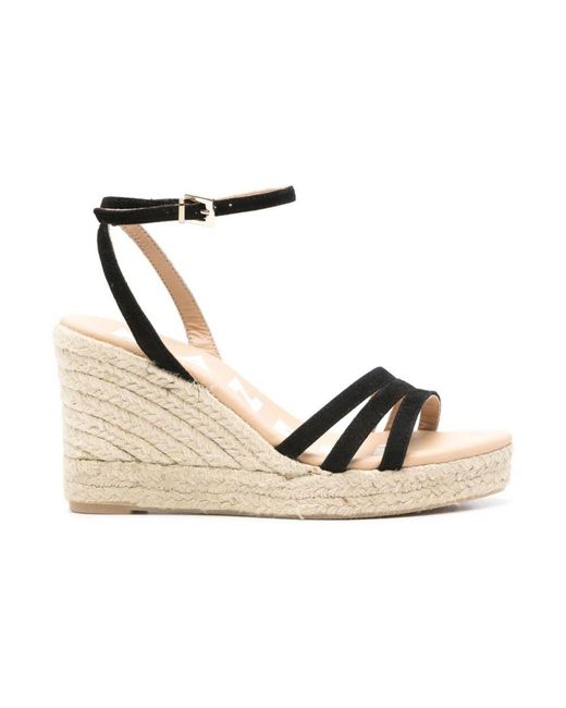 Manebí Metallic Wedges