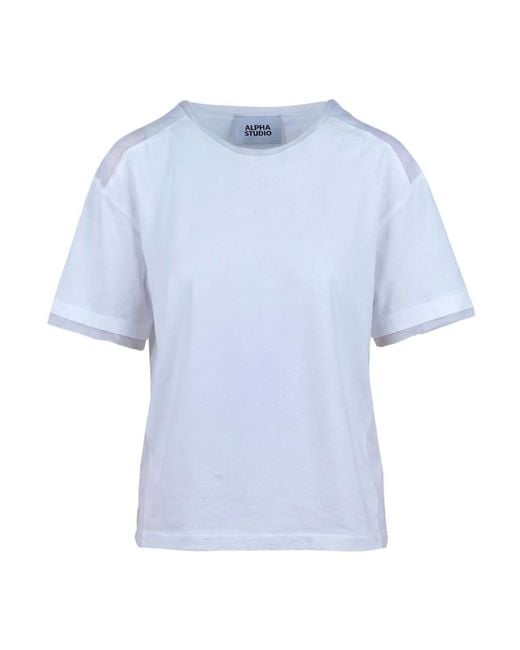 Alpha Studio Blue T-Shirts