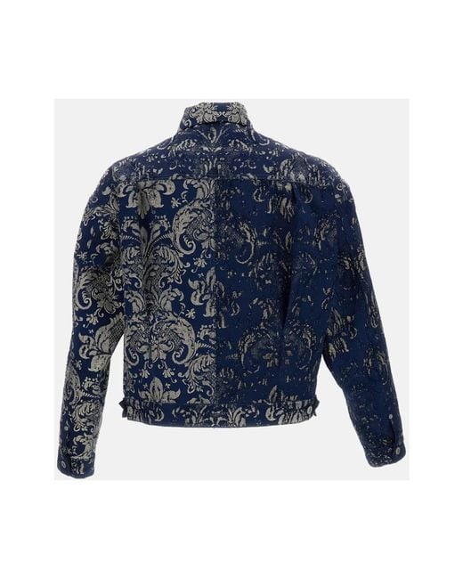 Junya Watanabe Blue Denim Jackets for men