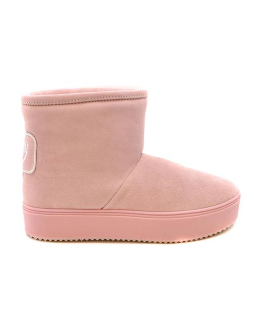 Chiara Ferragni Pink Winter Boots