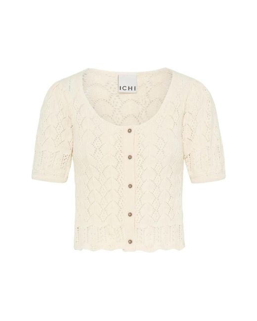 Cardigans Ichi de color Natural