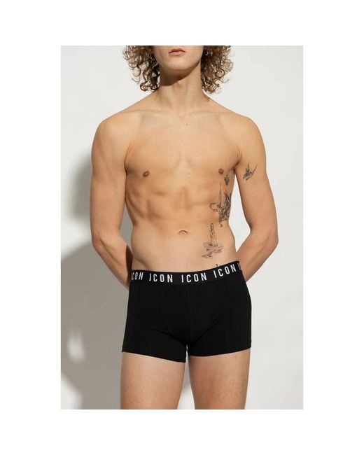 Bottoms DSquared² de hombre de color Black