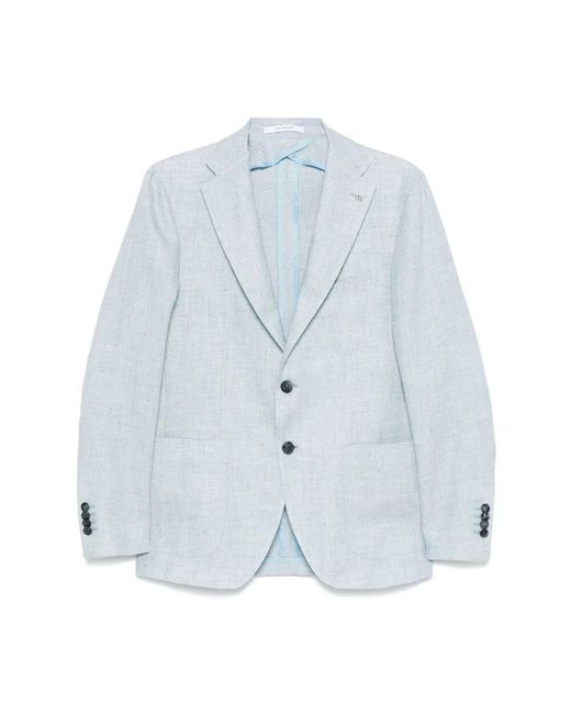 Tagliatore Blazer Mit Knöpfen in Blue für Herren