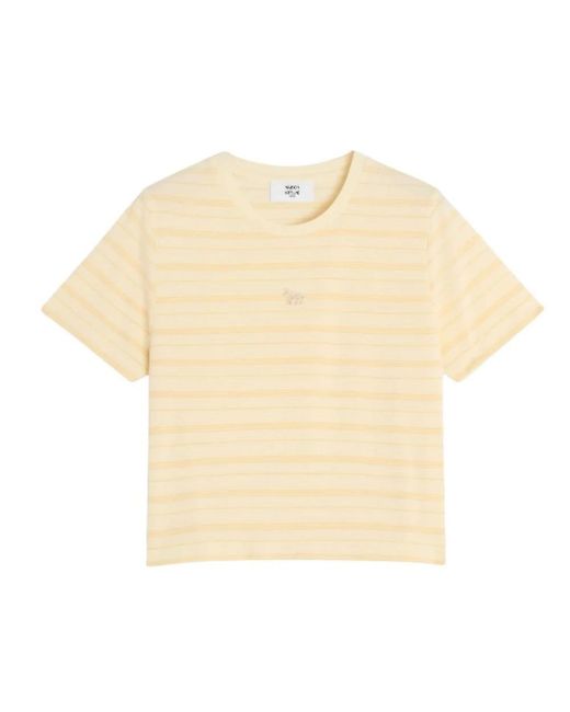 Maison Kitsuné Natural T-Shirts