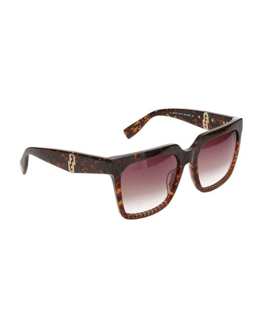 Furla Brown Stylische Brille Sfu594 0Xap