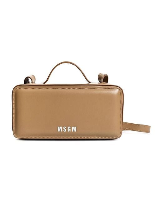 MSGM Brown Handbags