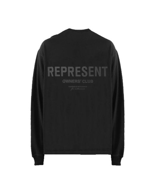 Represent Black Sweatshirts for men