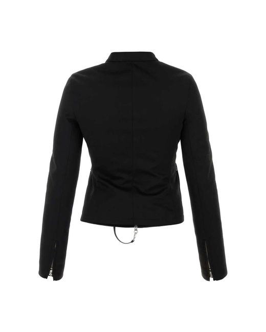 Courreges Black Canvas Jacke