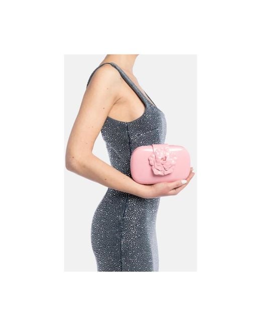 TWENTYFOUR Pink Simius Clutch