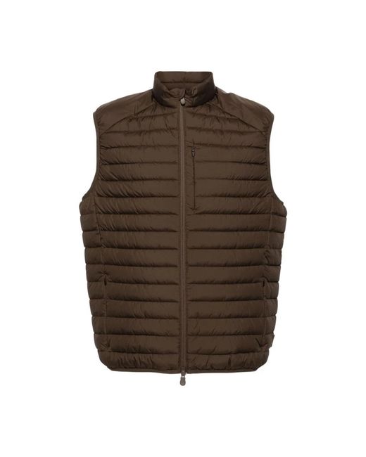 Save The Duck Brown Vests for men