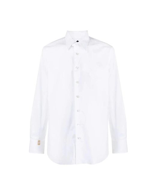 Billionaire White Casual Shirts for men