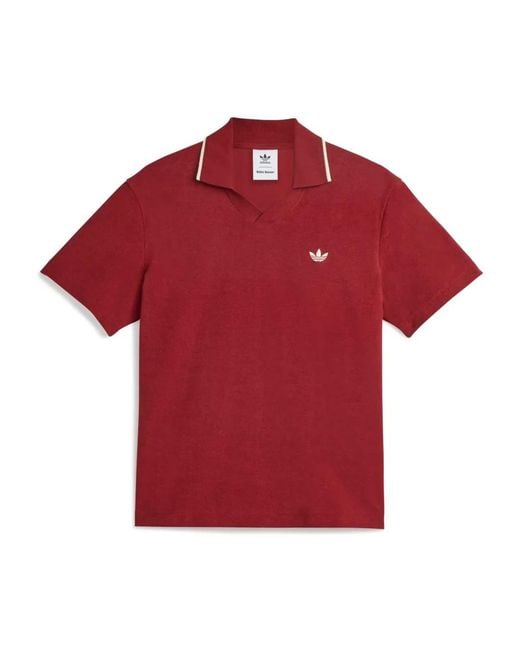 Adidas Red Polo Shirts