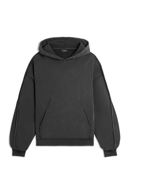 Axel Arigato Kansas gewaschener hoodie in Black für Herren