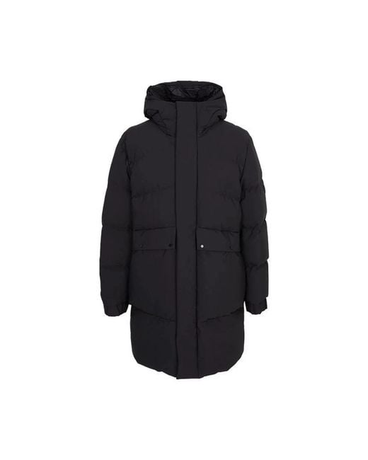 Moncler Blue Down Coats for men