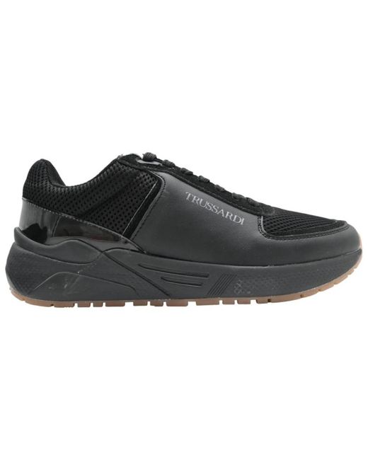 Trussardi Black Sneakers for men