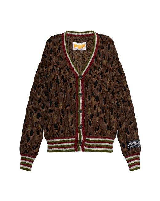 PDF Strickjacke in Brown für Herren