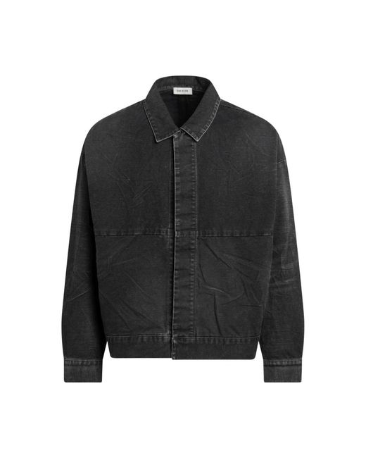 Fear Of God Black Light Jackets for men
