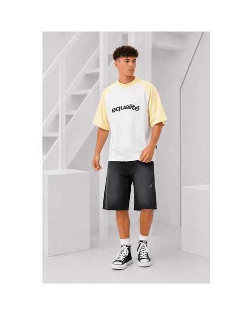 T-Shirts Equalite de hombre de color White