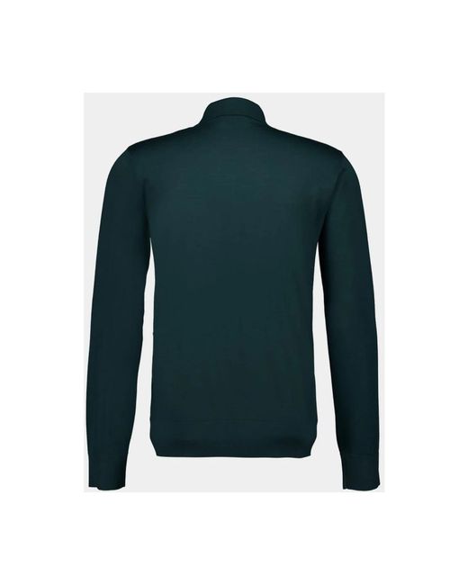 Ferragamo Green Round-Neck Knitwear for men