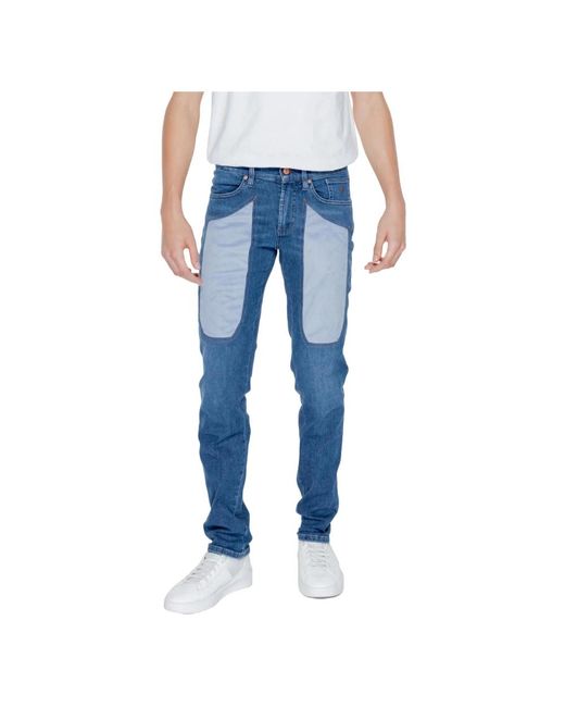 Jeans slim uomo collezione primavera/estate di Jeckerson in Blue da Uomo