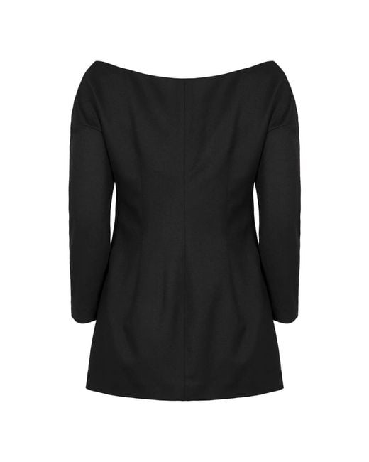 Alberta Ferretti Black Light Jackets