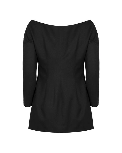 Alberta Ferretti Black Light Jackets