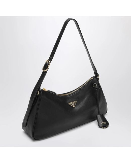 Prada Black Schultertasche