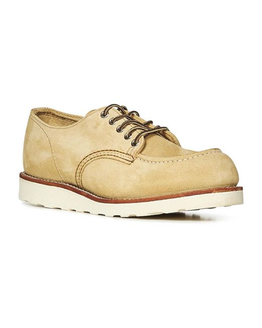 Red Wing Natural Laced Shoes for men