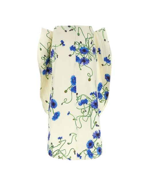 Stella McCartney Blue Midi Skirts