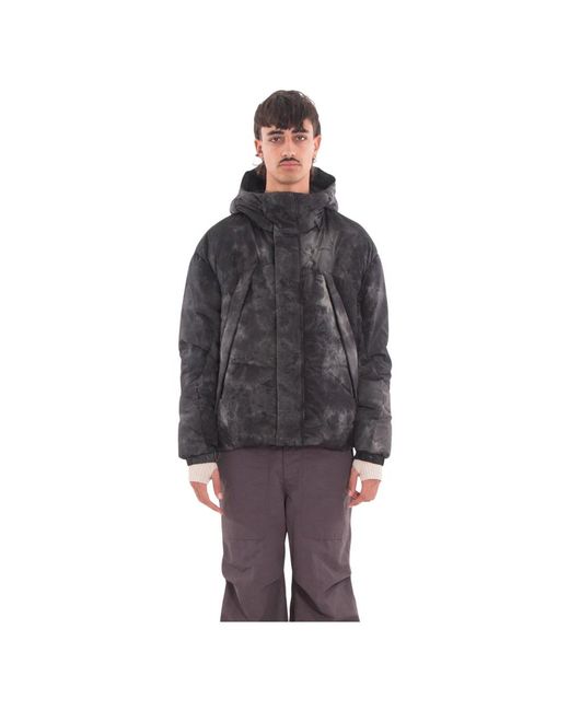 JG1 Dye Inversion Hooded Down Jacket in het Gray voor heren