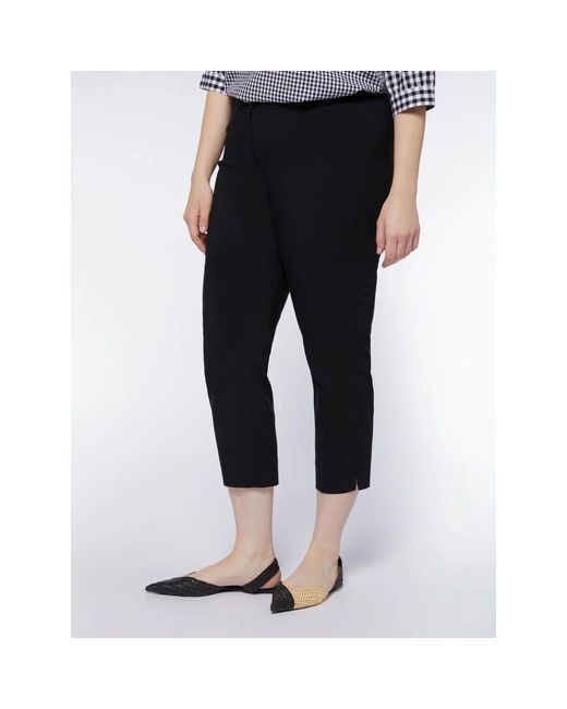 Cropped Trousers di FIORELLA RUBINO in Black