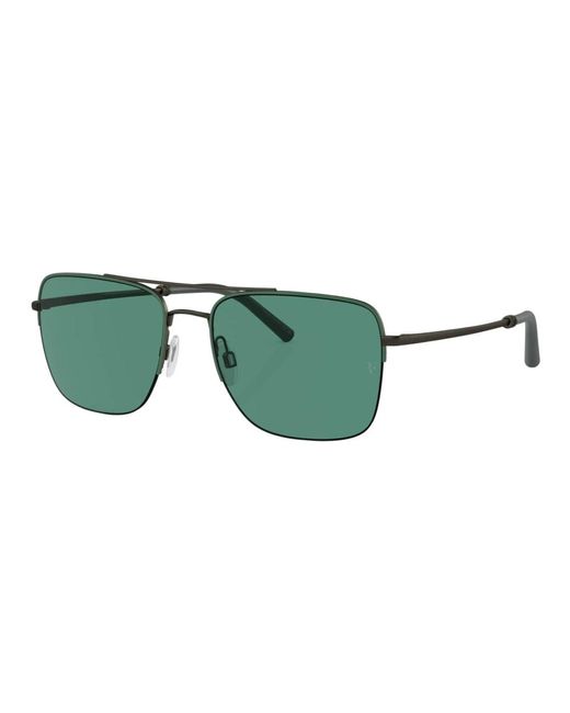 R-2 ryegrass/forest occhiali da sole di Oliver Peoples in Green da Uomo
