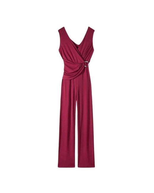 Patrizia Pepe Red Jumpsuits