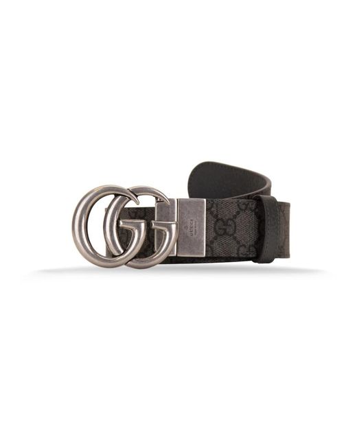Gucci Ledergürtel in Black für Herren