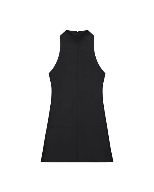 Courreges Black Short Dresses