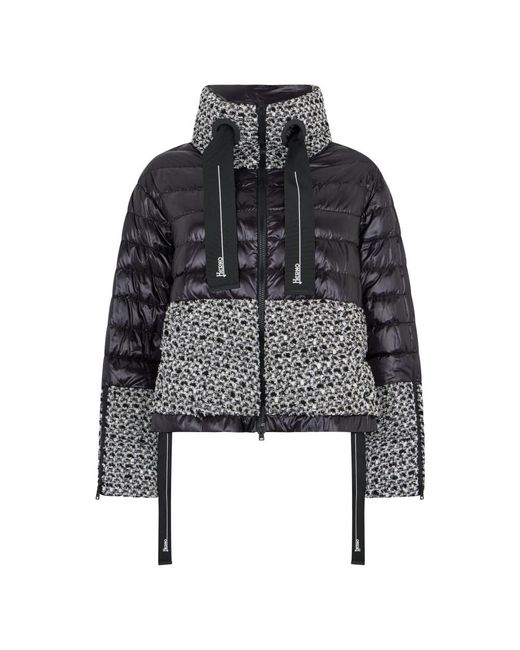 Herno Black Winter Jackets