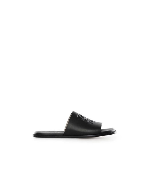 Loewe Anagram Flex Slide in Black für Herren