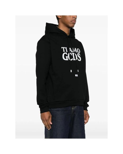Gcds Black Hoodies for men