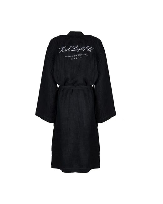 Karl Lagerfeld Black Robes