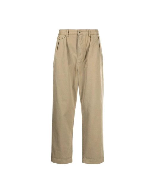 Ralph Lauren Natural Straight Trousers for men