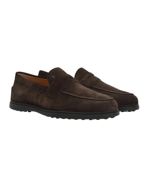 Tod's Brown Loafers for men