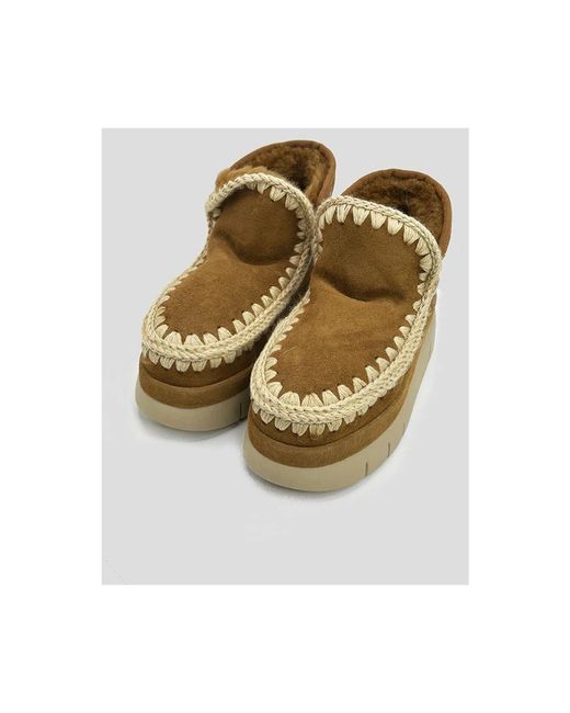 Mou Brown Winter Boots