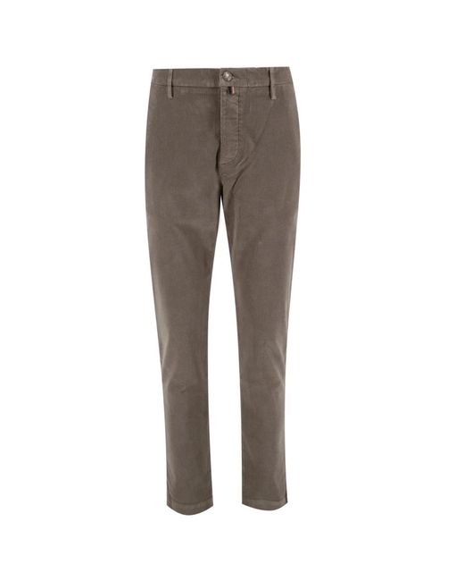 Jacob Cohen Slim-Fit Trousers in het Gray voor heren
