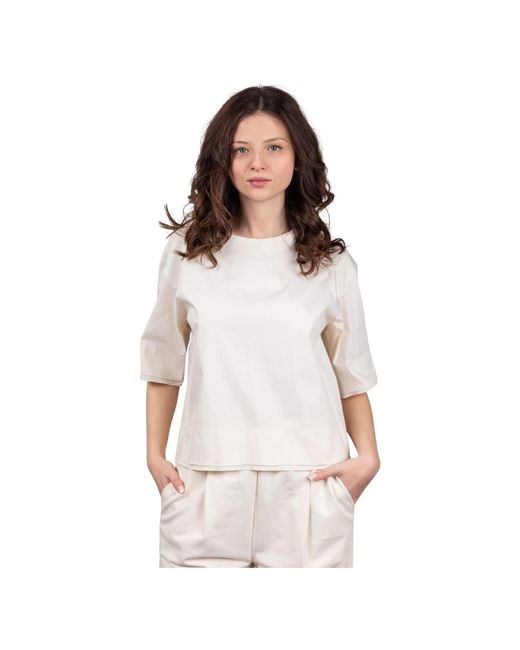 Gran Sasso White Blouses